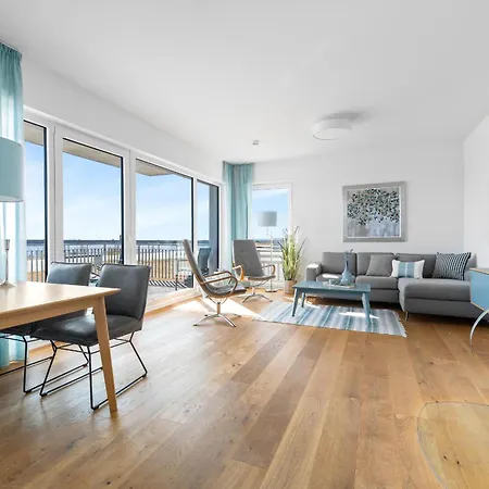 Ocean Terrace- Eg, Ostseeblick, Terrasse, Kamin Appartement