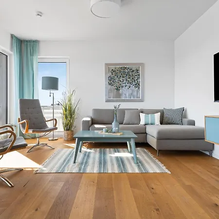 Appartement Ocean Terrace- Eg, Ostseeblick, Terrasse, Kamin *