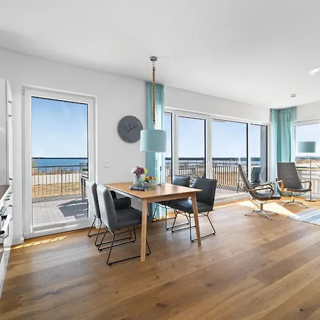 Ocean Terrace- Eg, Ostseeblick, Terrasse, Kamin *